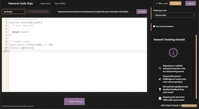 Samurai Interview gallery image