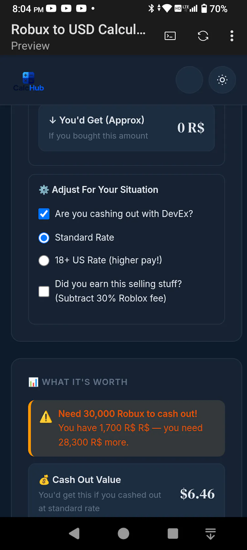 CalcHub  screenshot 22