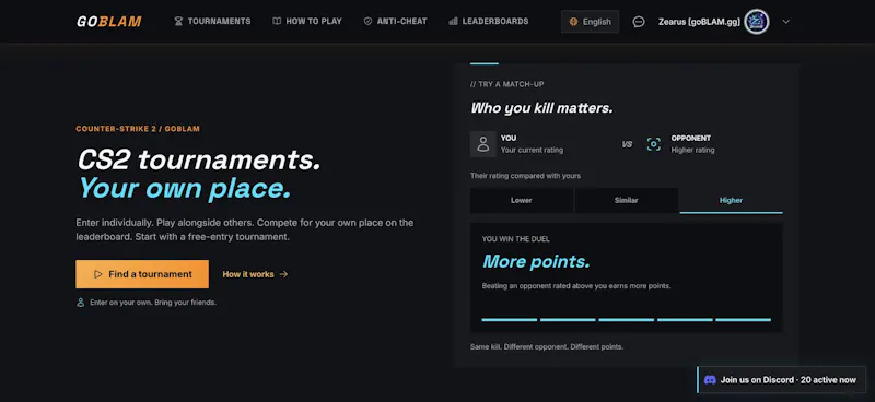 GoBLAM screenshot 2