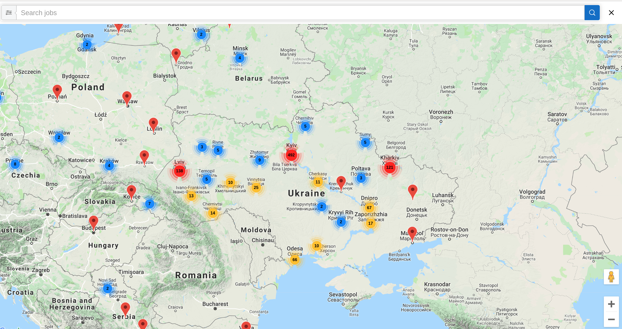DevSpace IT job map gallery image