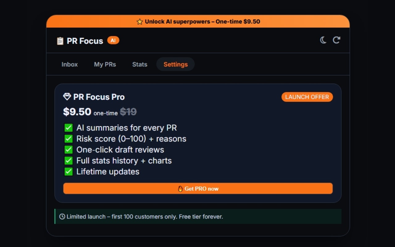 PR Focus Pro gallery image