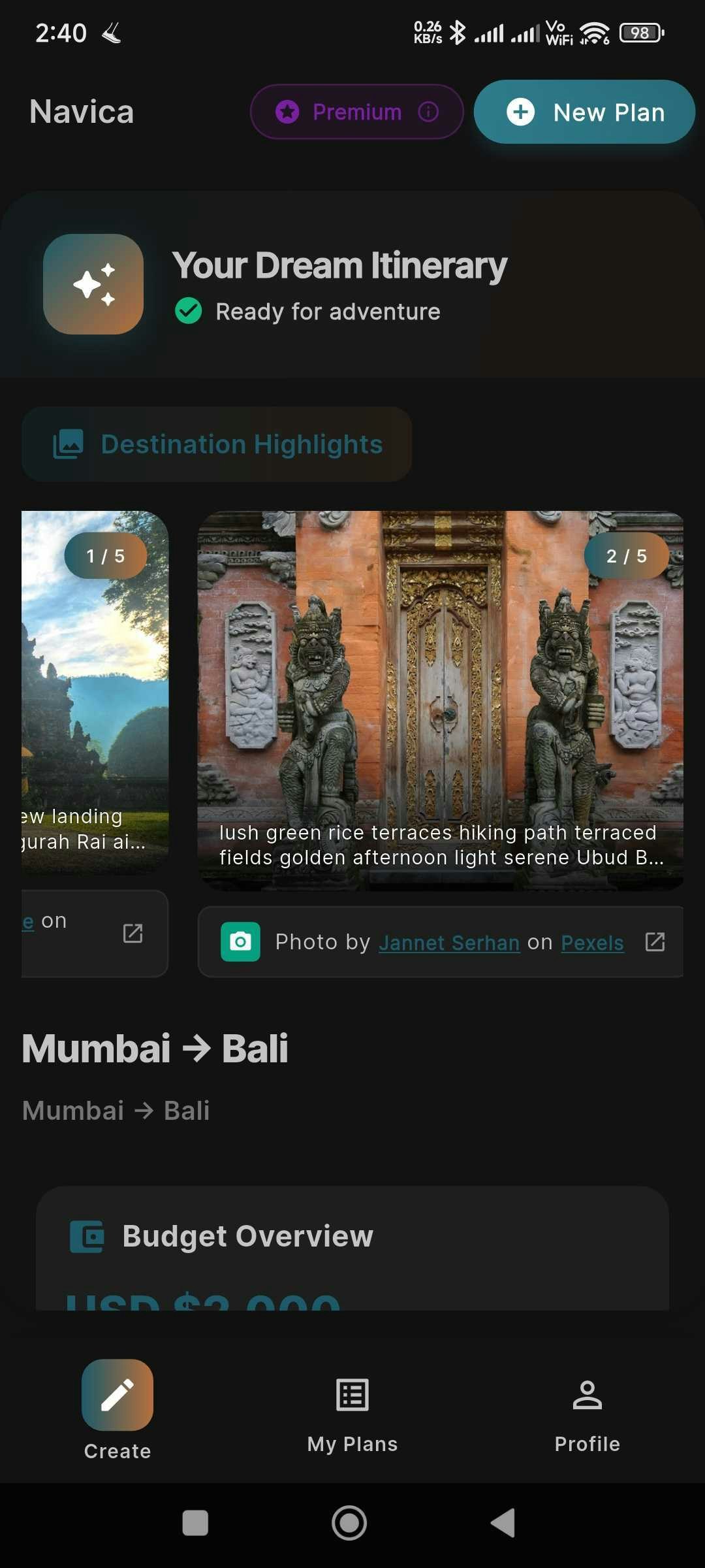 Navica - AI Travel Planner gallery image