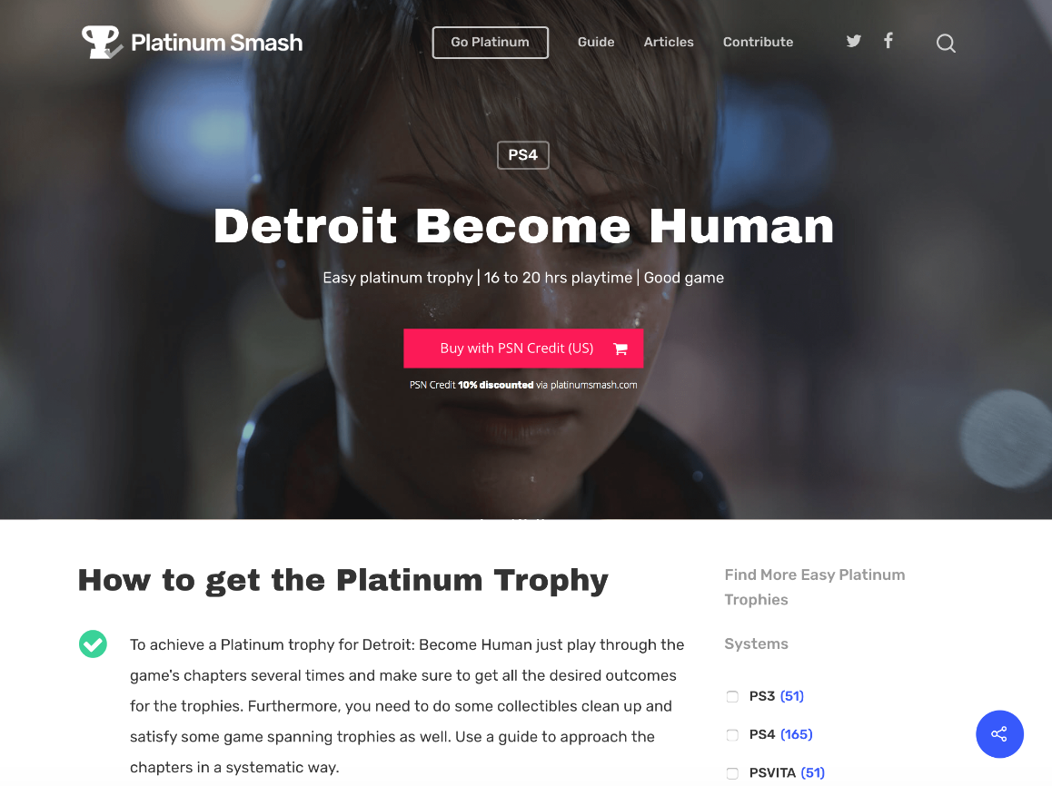 Platinum Smash gallery image