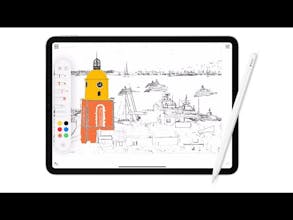 South of France Colouring Book App gallery image