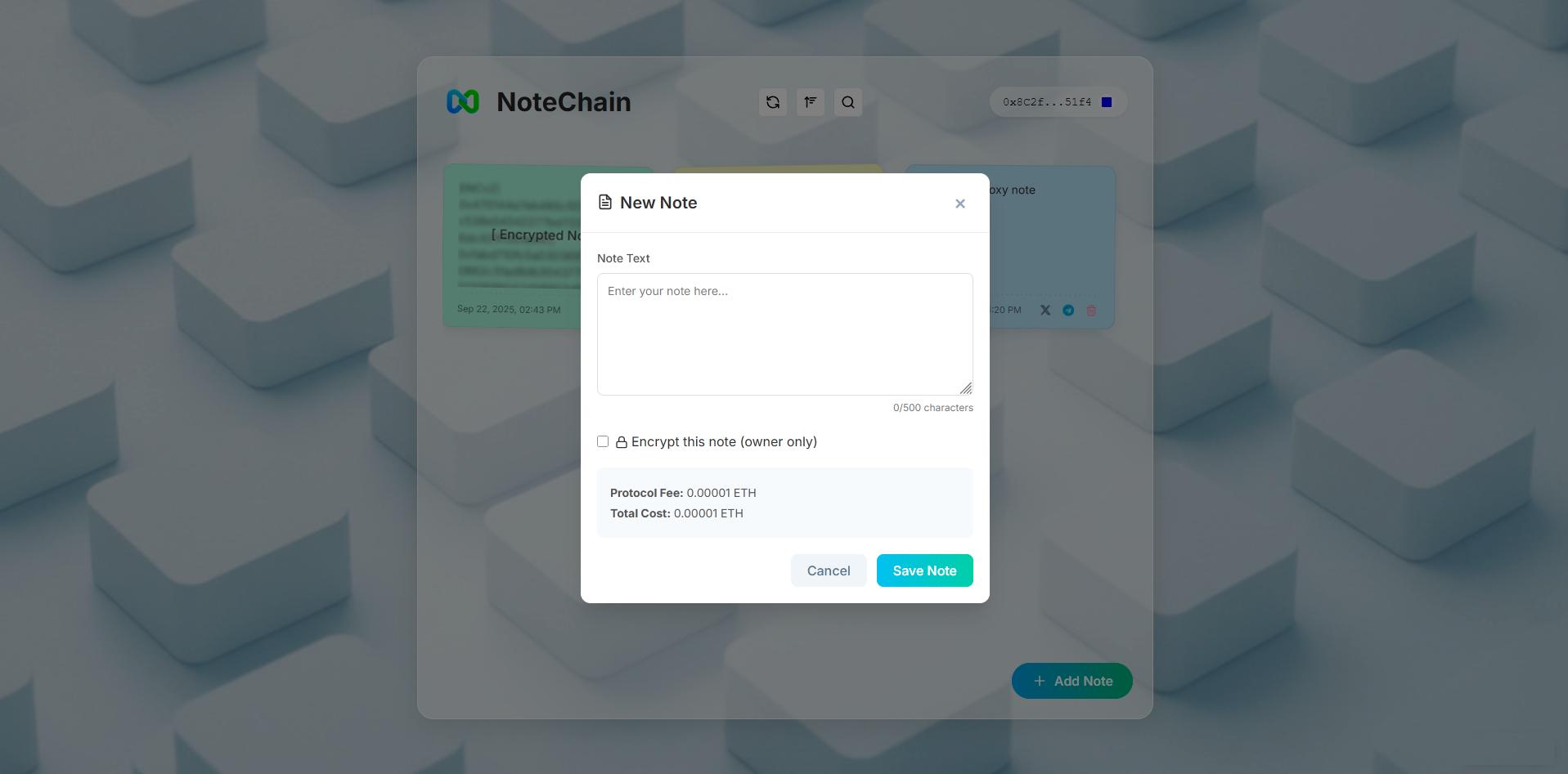 NoteChain gallery image