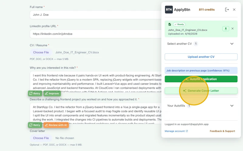 ApplyBtn screenshot 3