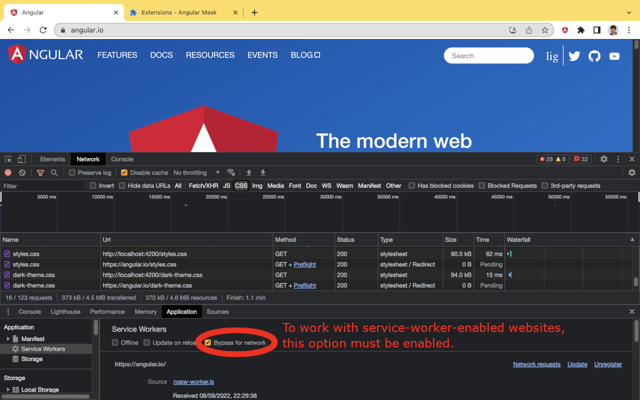 Webmasker - Integratietest vóór de implementatie media 4