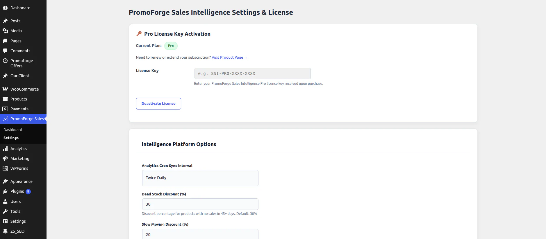 PromoForge Sales Intelligence gallery image
