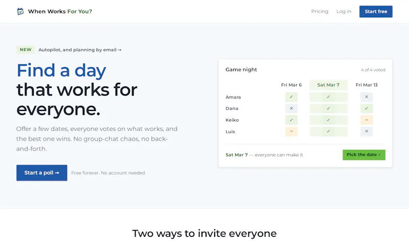When Works For You? screenshot 3