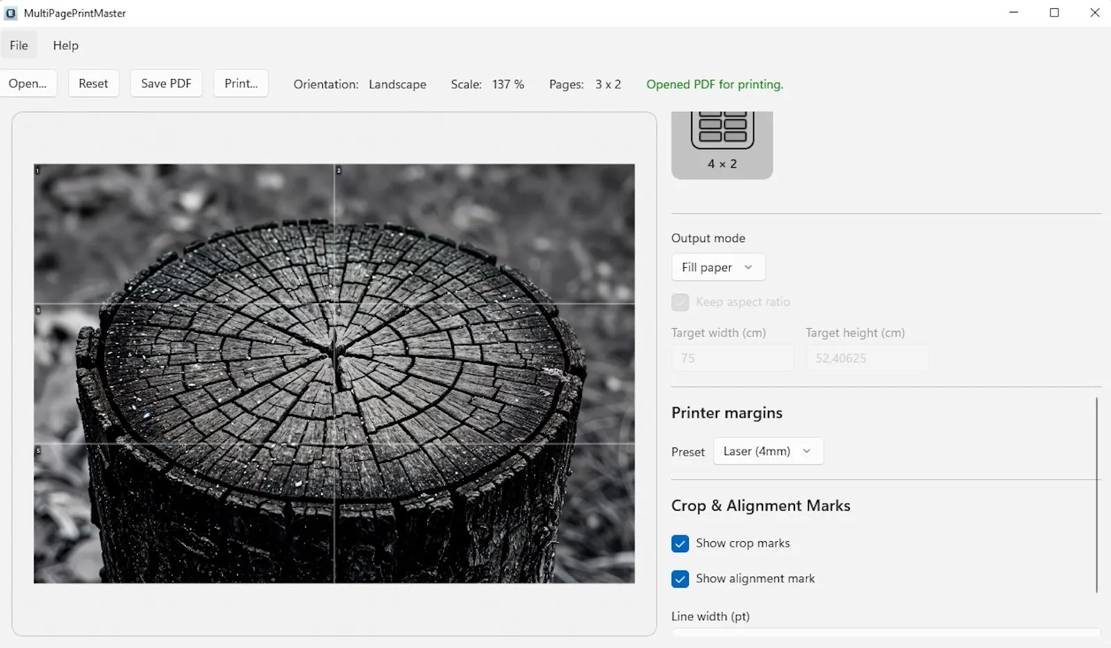 Multi Page Print Master screenshot 3