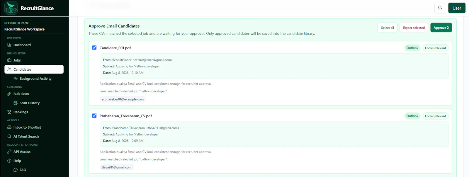 RecruitGlance screenshot 4