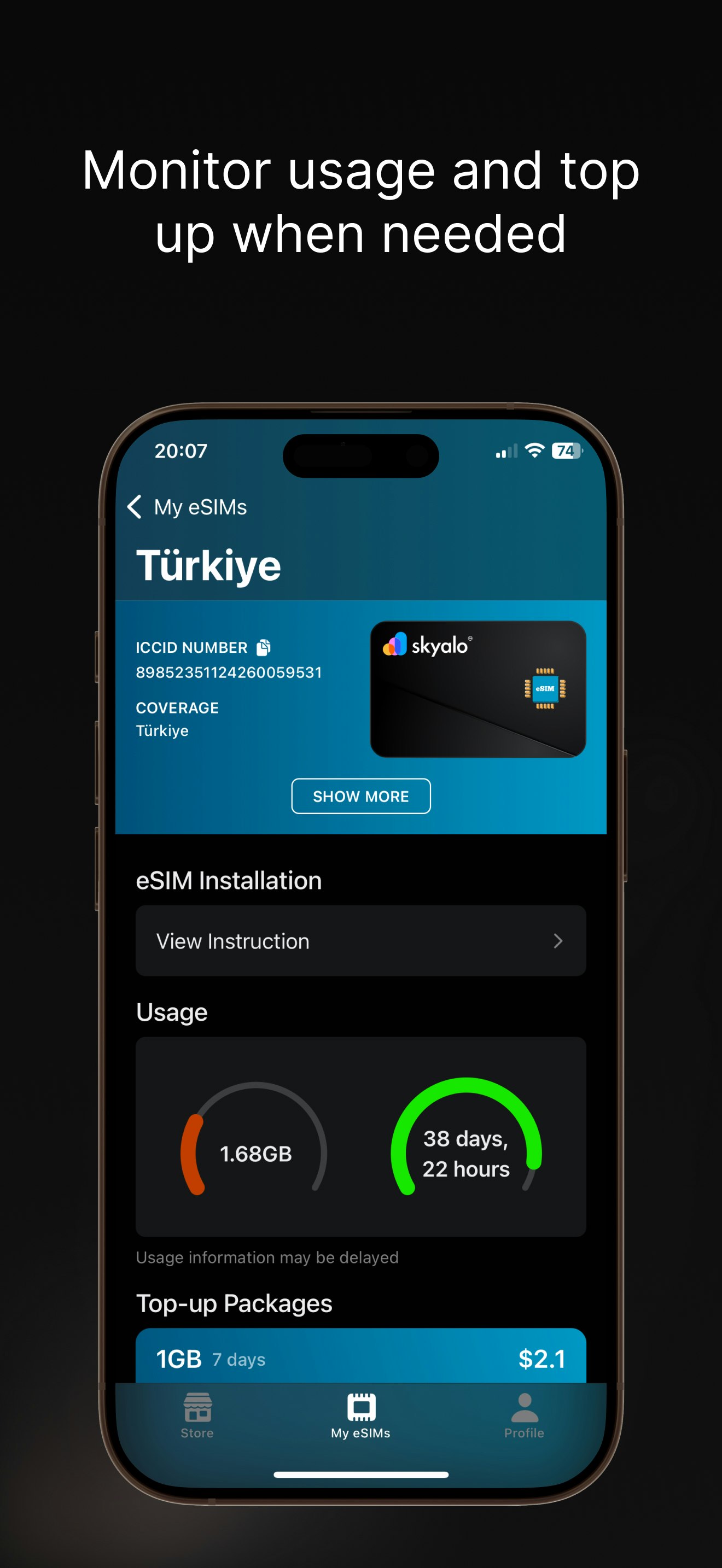 Skyalo - Seyahat İçin Global ESIM media 6