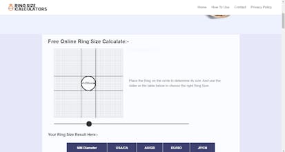 Ring Size Calculator gallery image