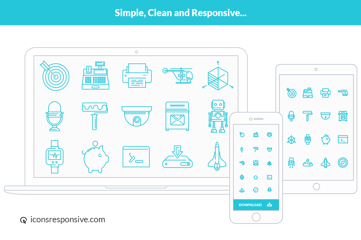 Icons Responsive gallery image