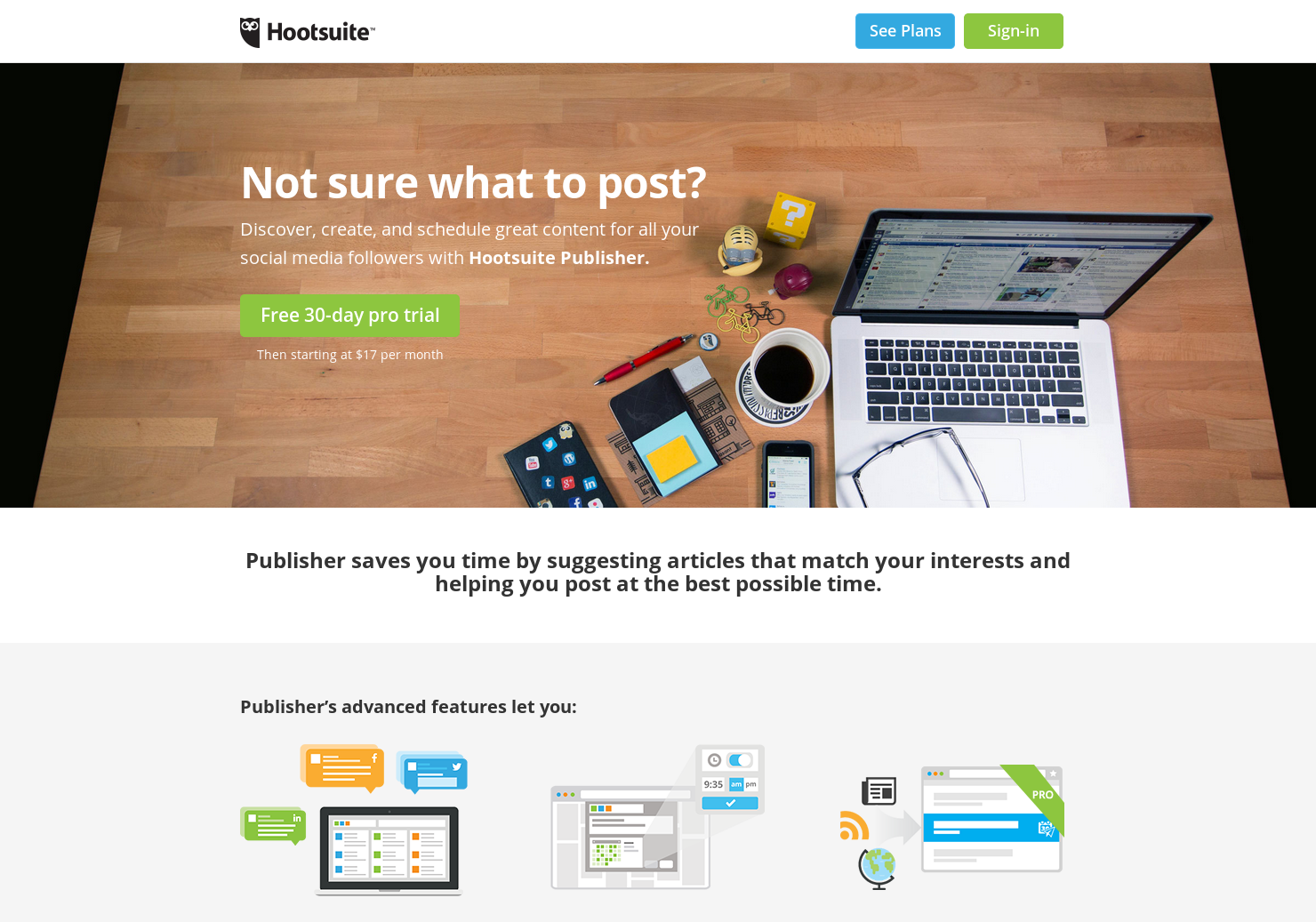 Publisher by Hootsuite