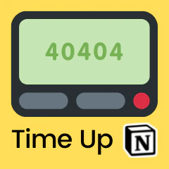 Time Up Notion Template
