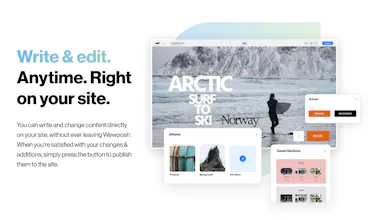 Wewoosh - Website Builder gallery image