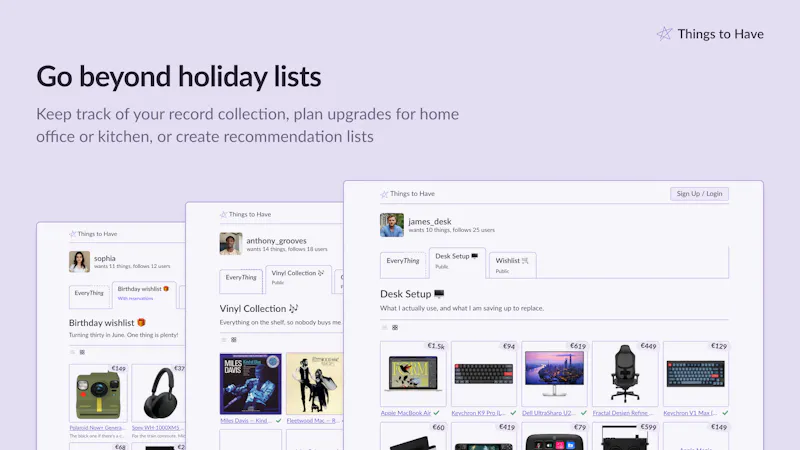 Things To Have screenshot 4