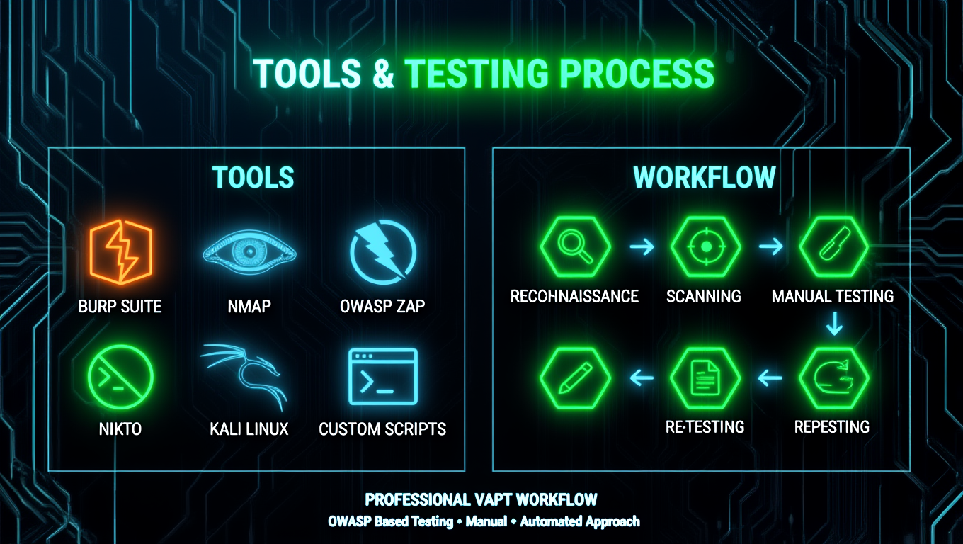 Website Security Testing (VAPT + OWASP) - Main product screenshot demonstrating key features and user interface