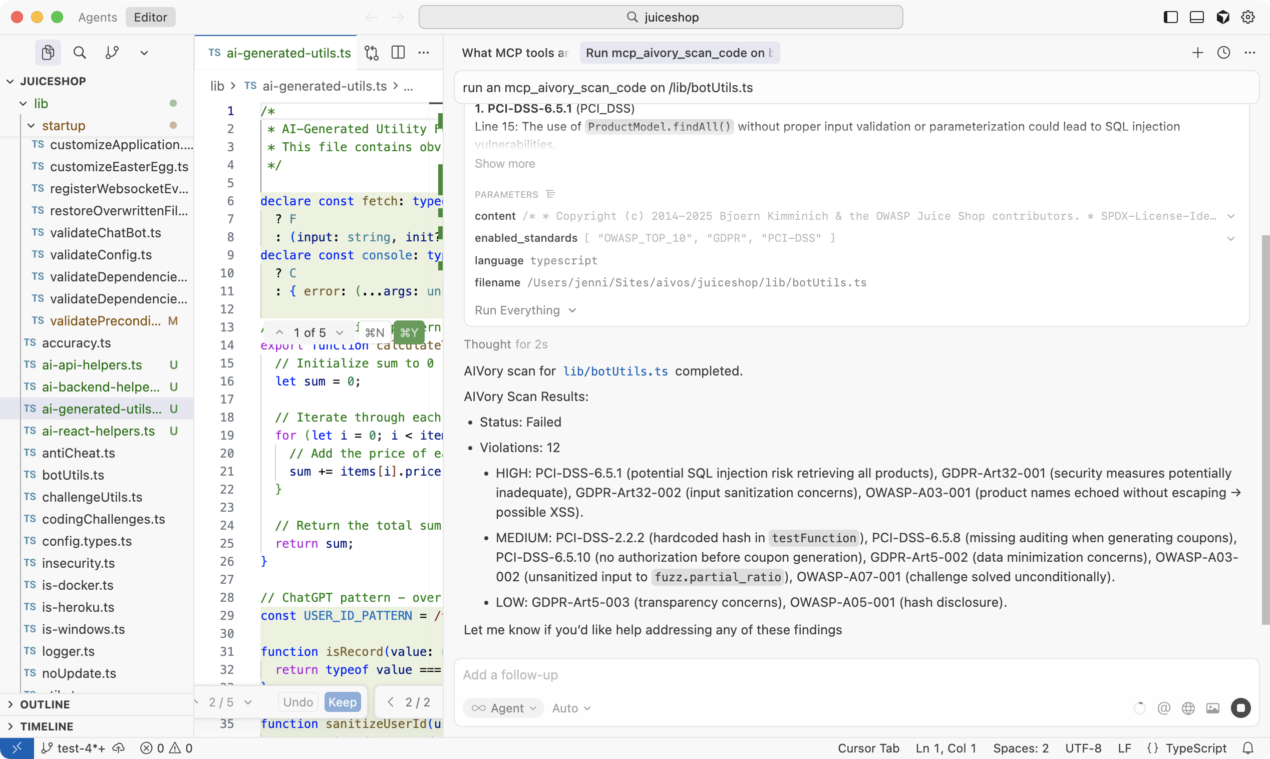 AIVory Guard - Screenshot 5 showing product features and functionality