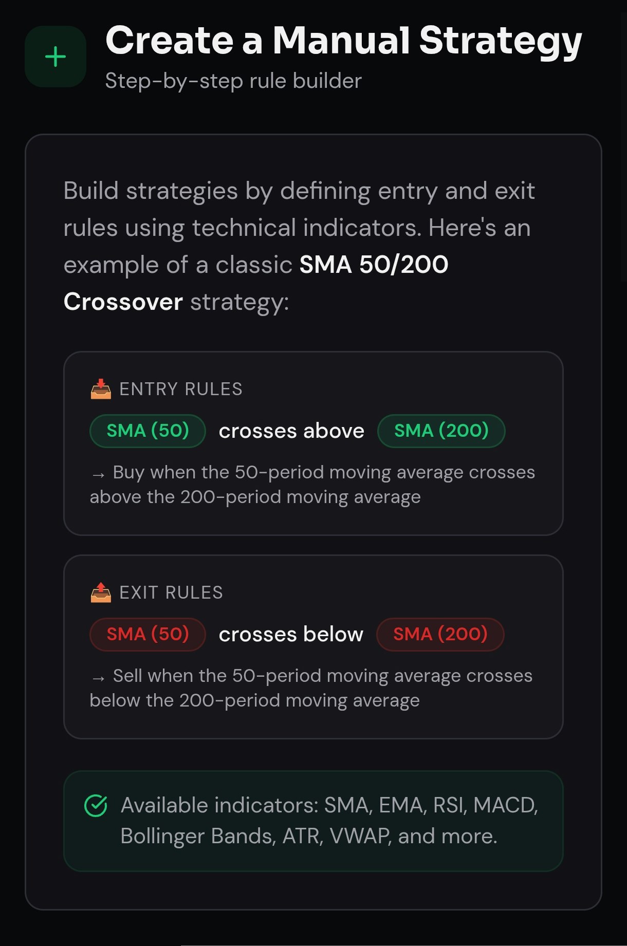 TradeTest - Screenshot 3 showing product features and functionality