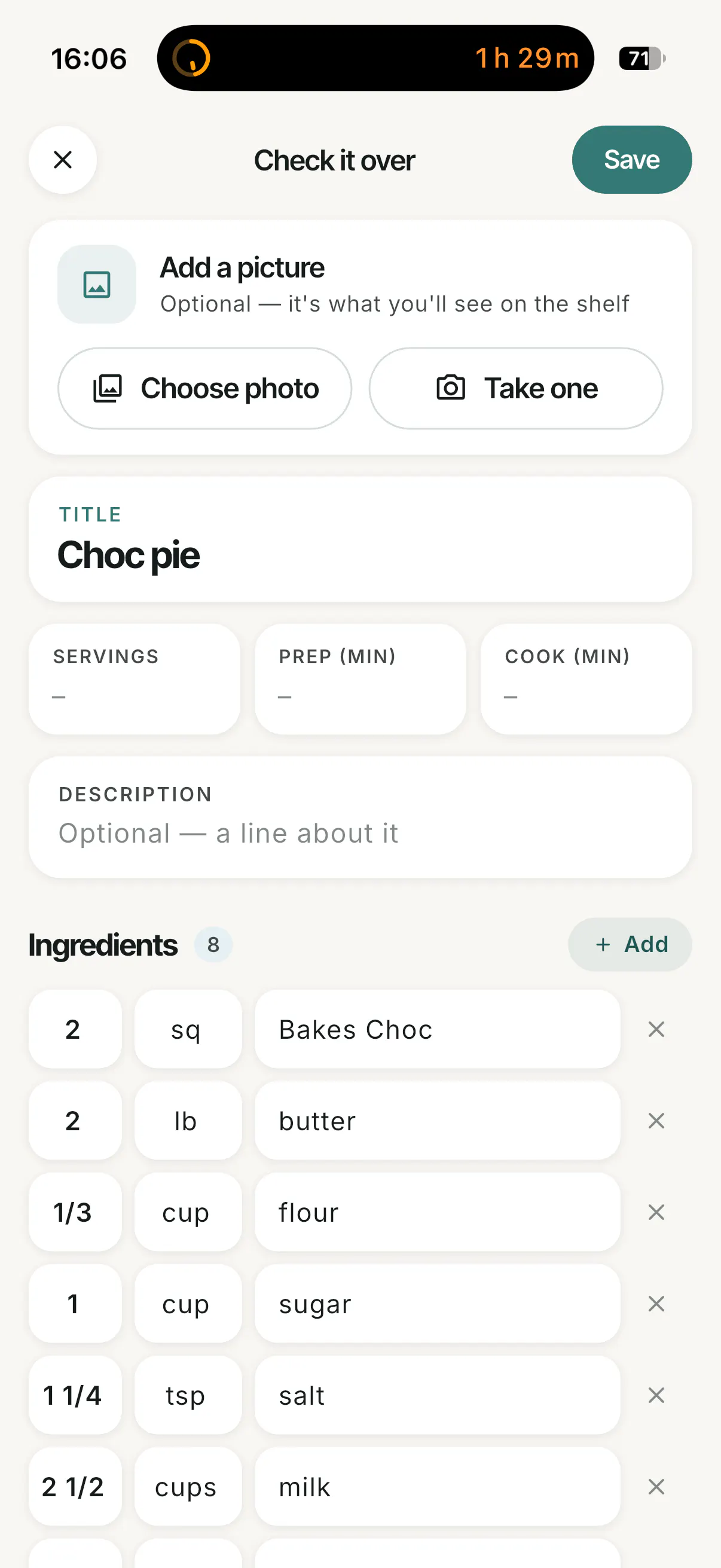 Recipe Savr gallery image