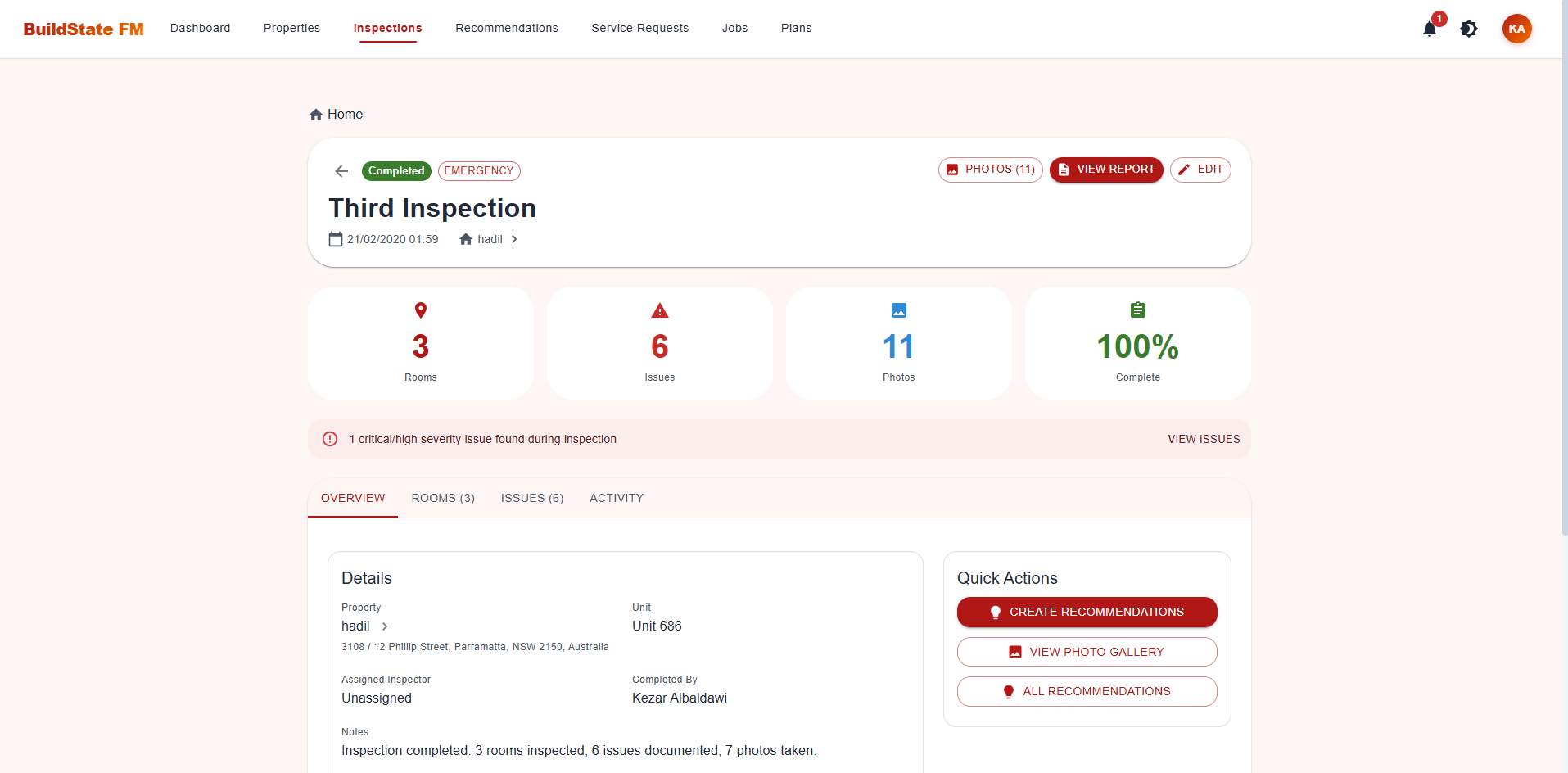 BuildState FM - Screenshot 5 showing product features and functionality