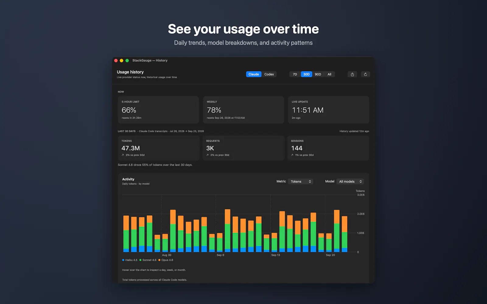 StackGauge screenshot 5