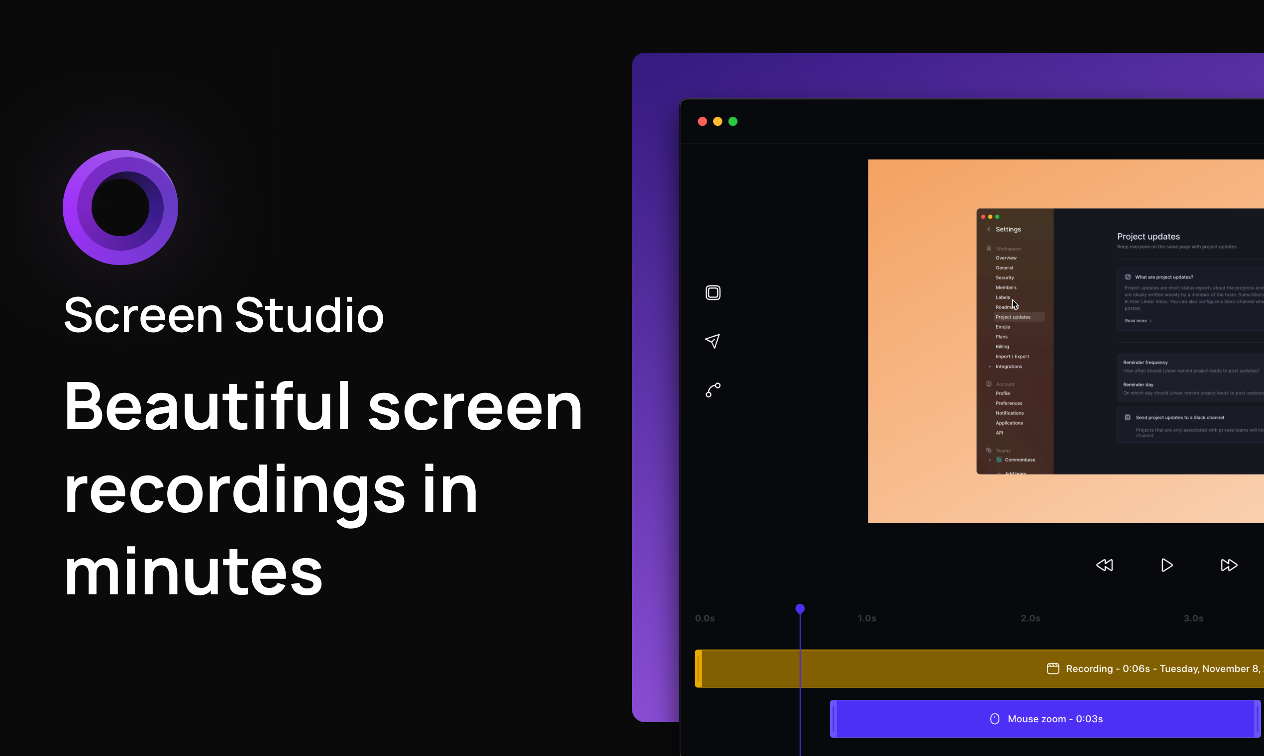 Screen Studio - Beautiful screen recordings in minutes media 2