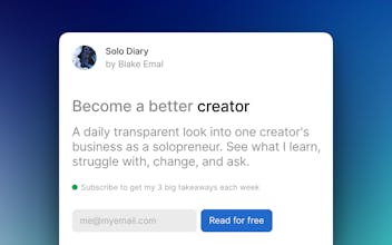 Solo Diary gallery image