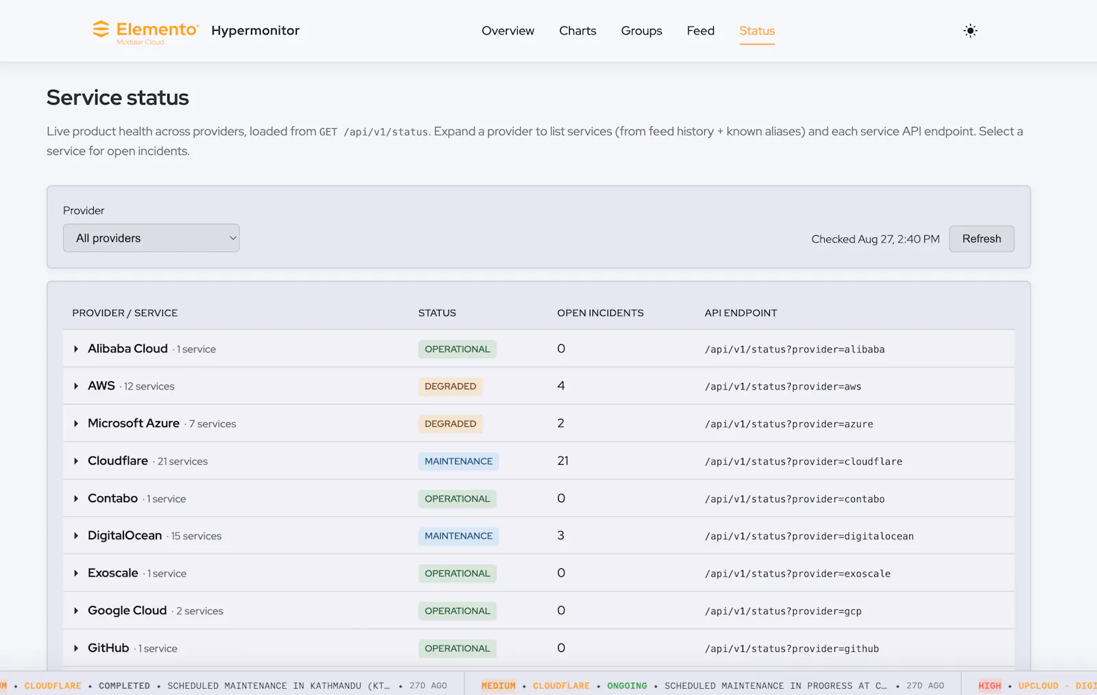 Hypermonitor - Cloud Incident Intel screenshot 8