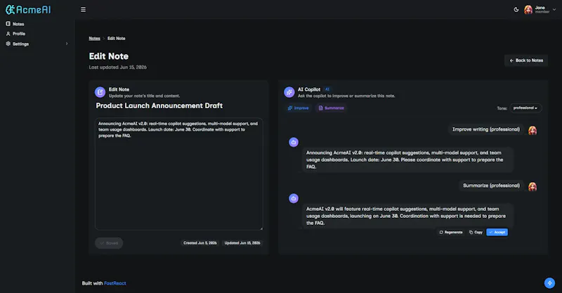 FastSvelte screenshot 12