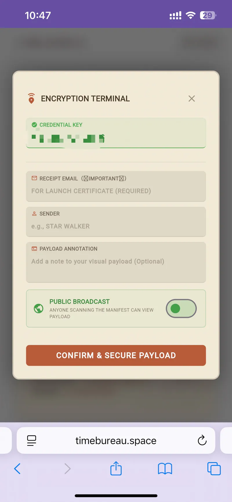 Time Bureau screenshot 2