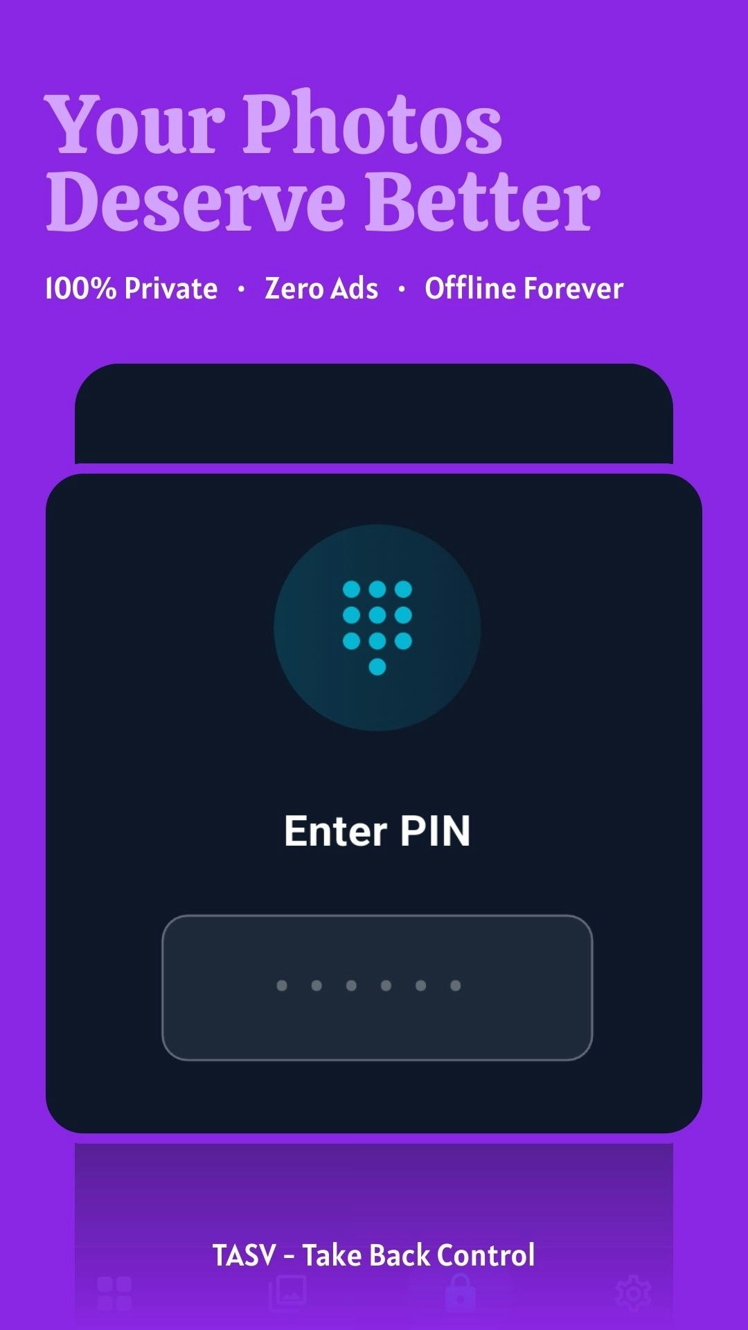 TASV - Screenshot 5 showing product features and functionality