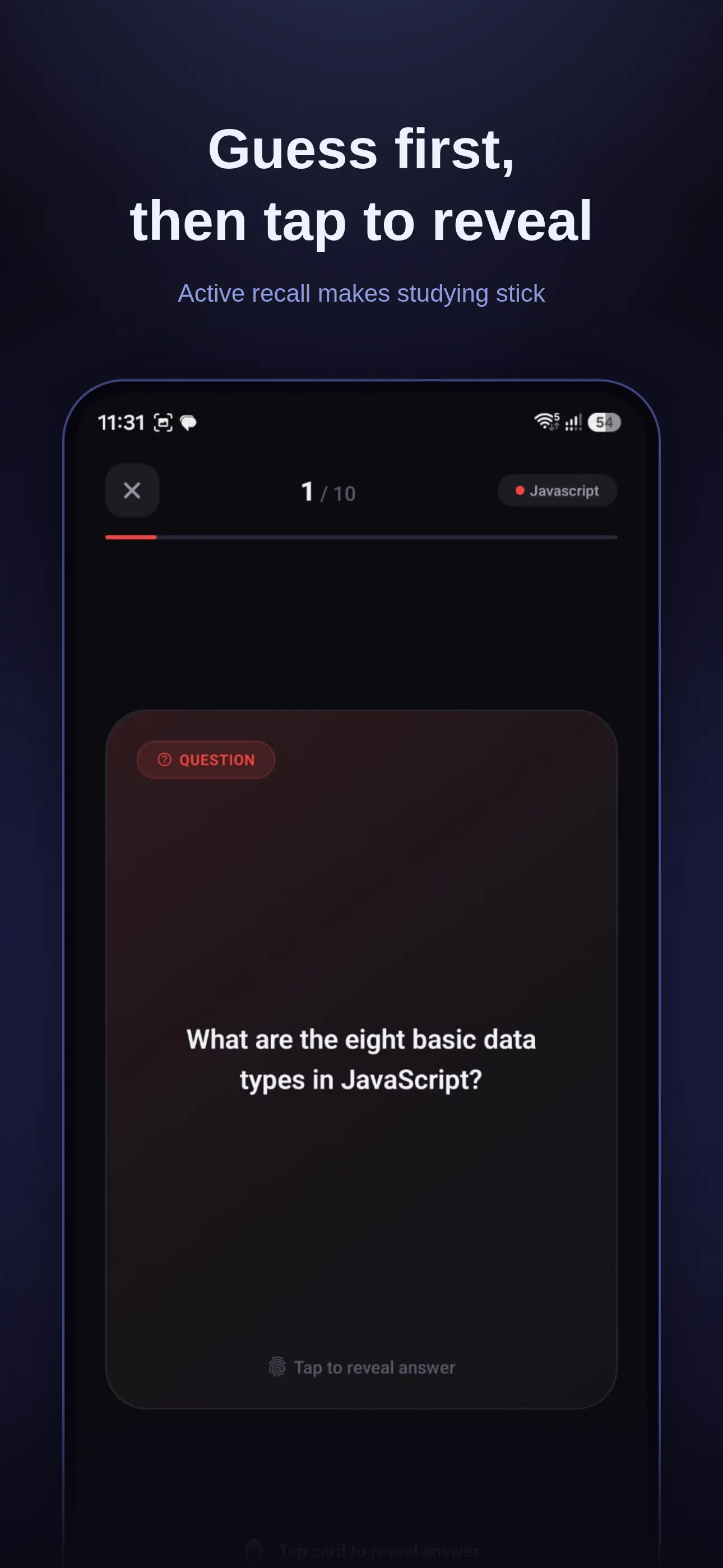 Flashcard AI gallery image