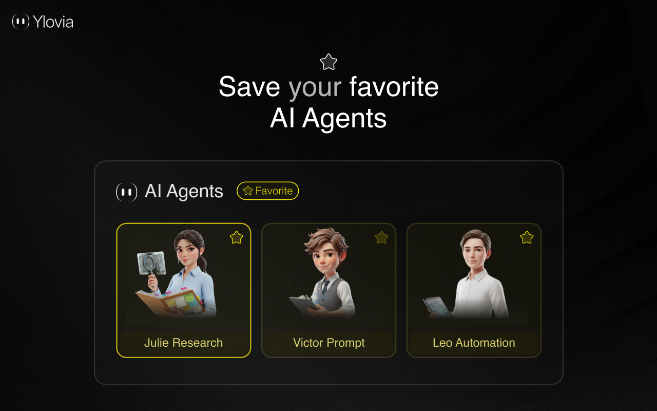 Ylovia – Turn ChatGPT into an AI Agent gallery image