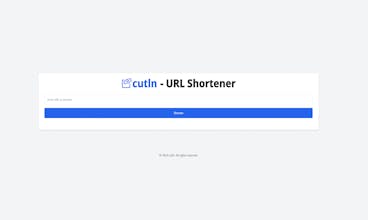 Cutln - URL Shortener gallery image