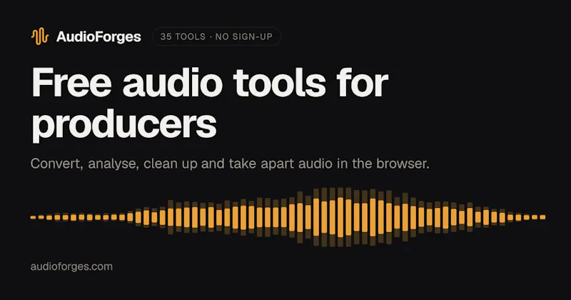 AudioForges screenshot 1