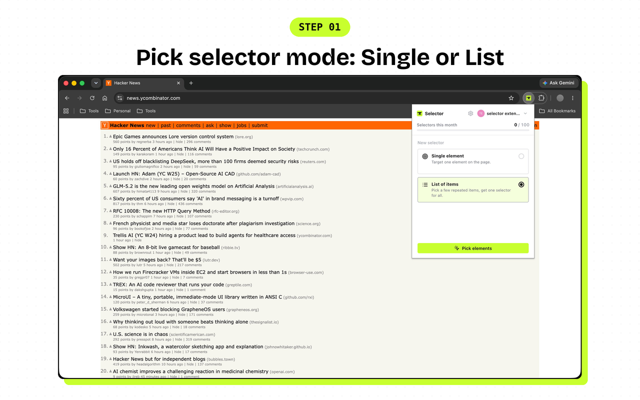 Selector Forge gallery image
