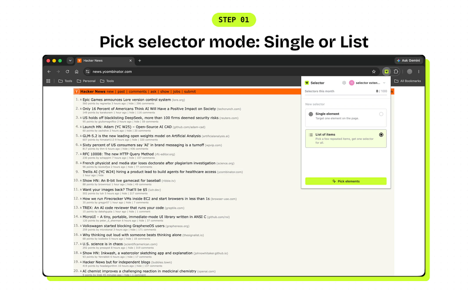 Selector Forge screenshot 3