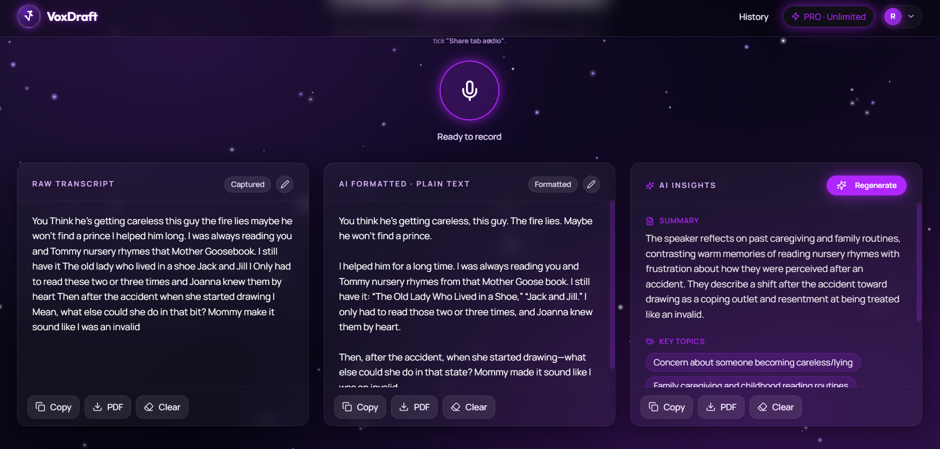 VoxDraft gallery image