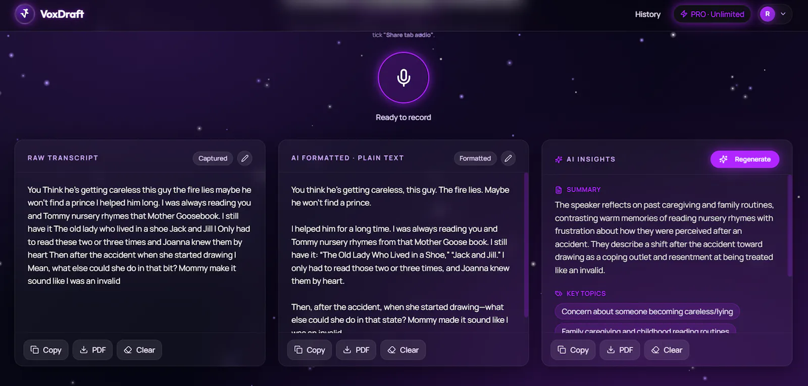 VoxDraft screenshot 6