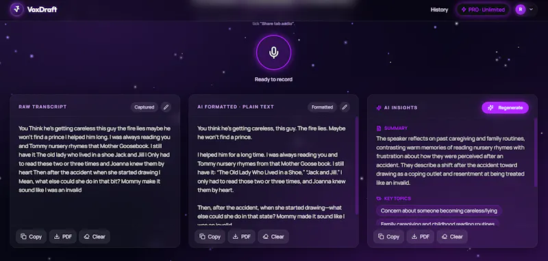 VoxDraft screenshot 6