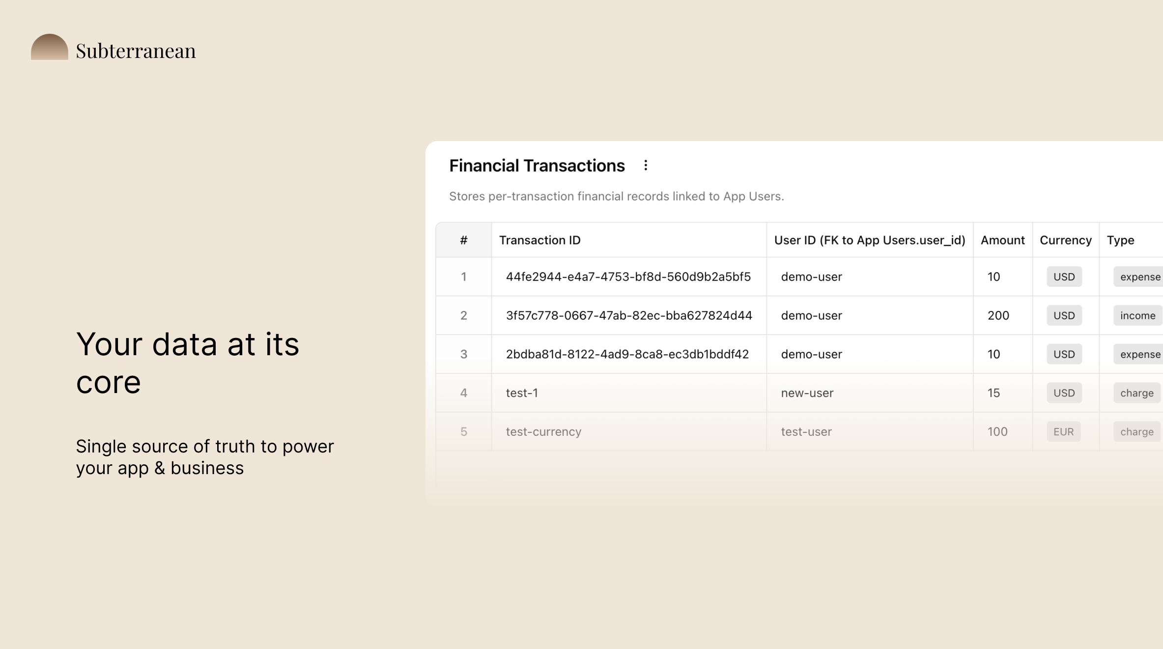 Subterranean - Screenshot 3 showing product features and functionality