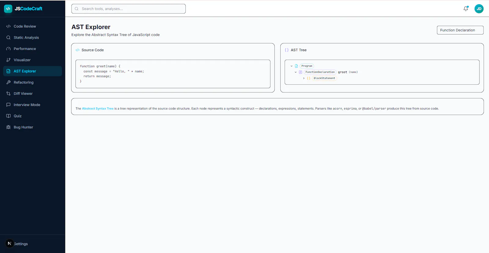 JSCodeCraft screenshot 11