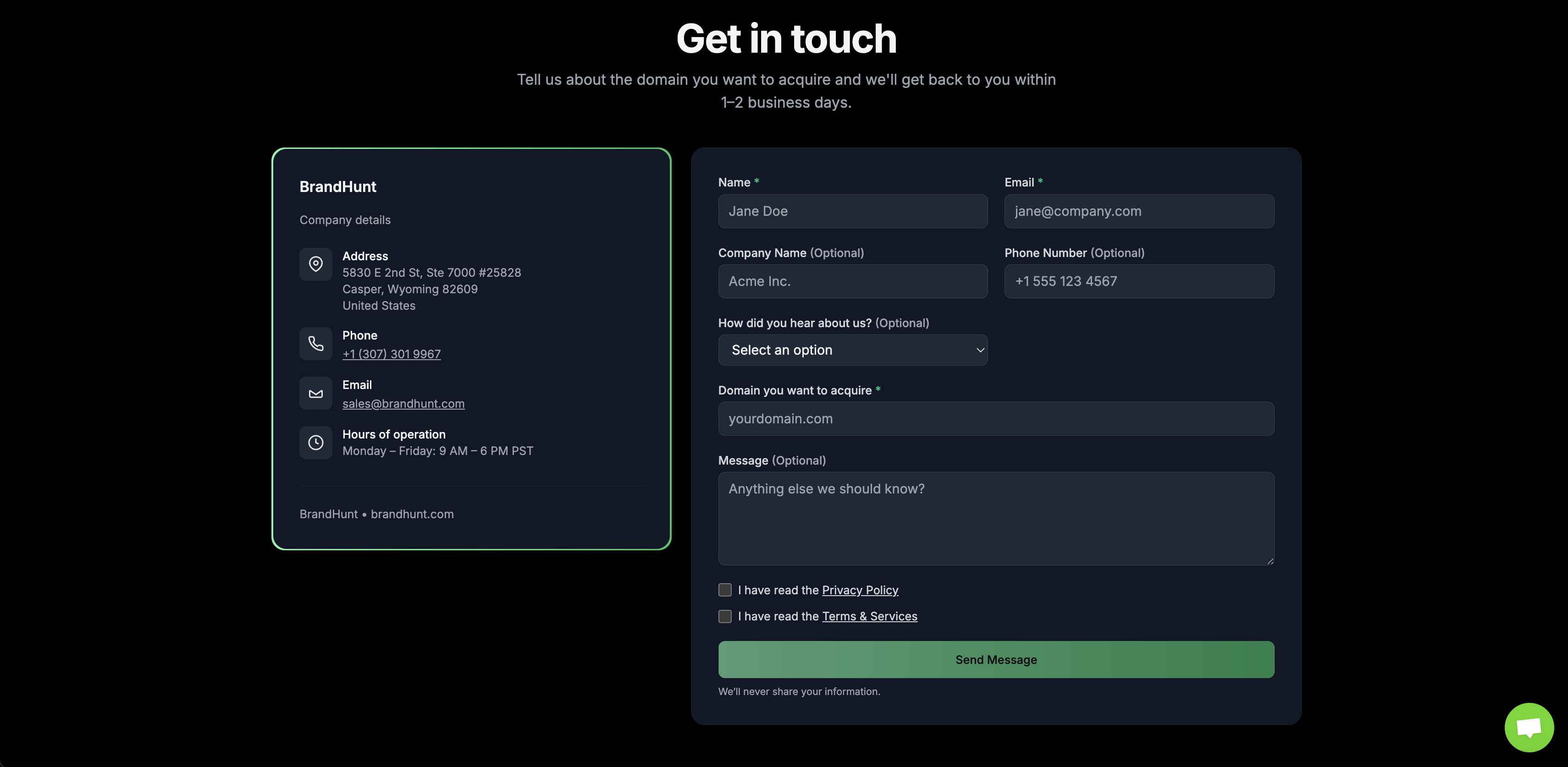 BrandHunt.com - Brandhunt.com - Ottieni il dominio di cui il tuo marchio ha bisogno media 2