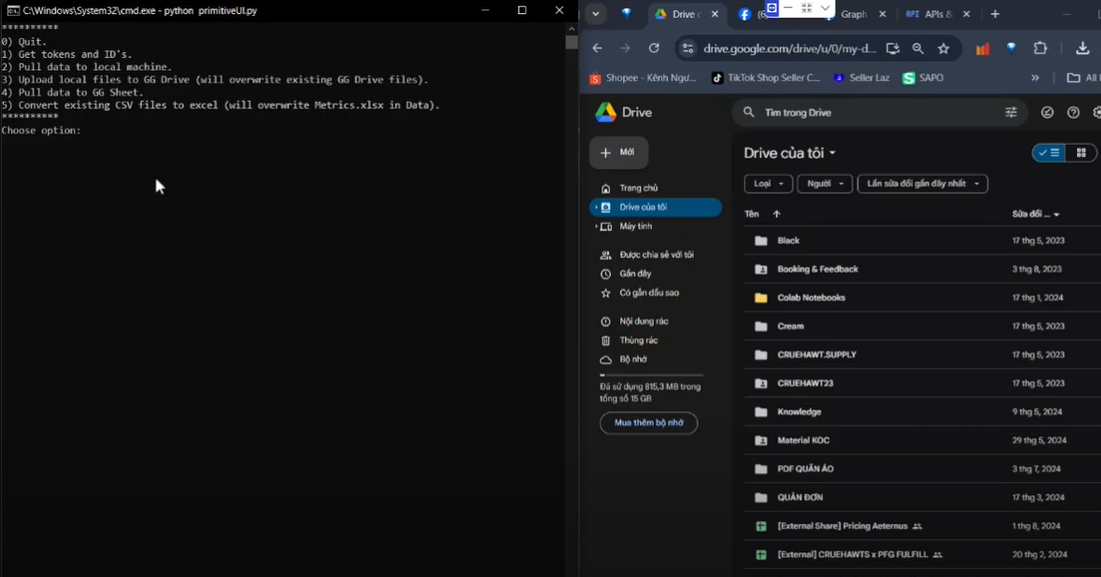 รวบรวมข้อมูลข้อมูลเชิงลึกของ Meta Page Auto media 3