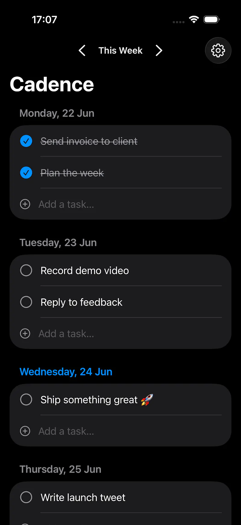 Cadence screenshot 2