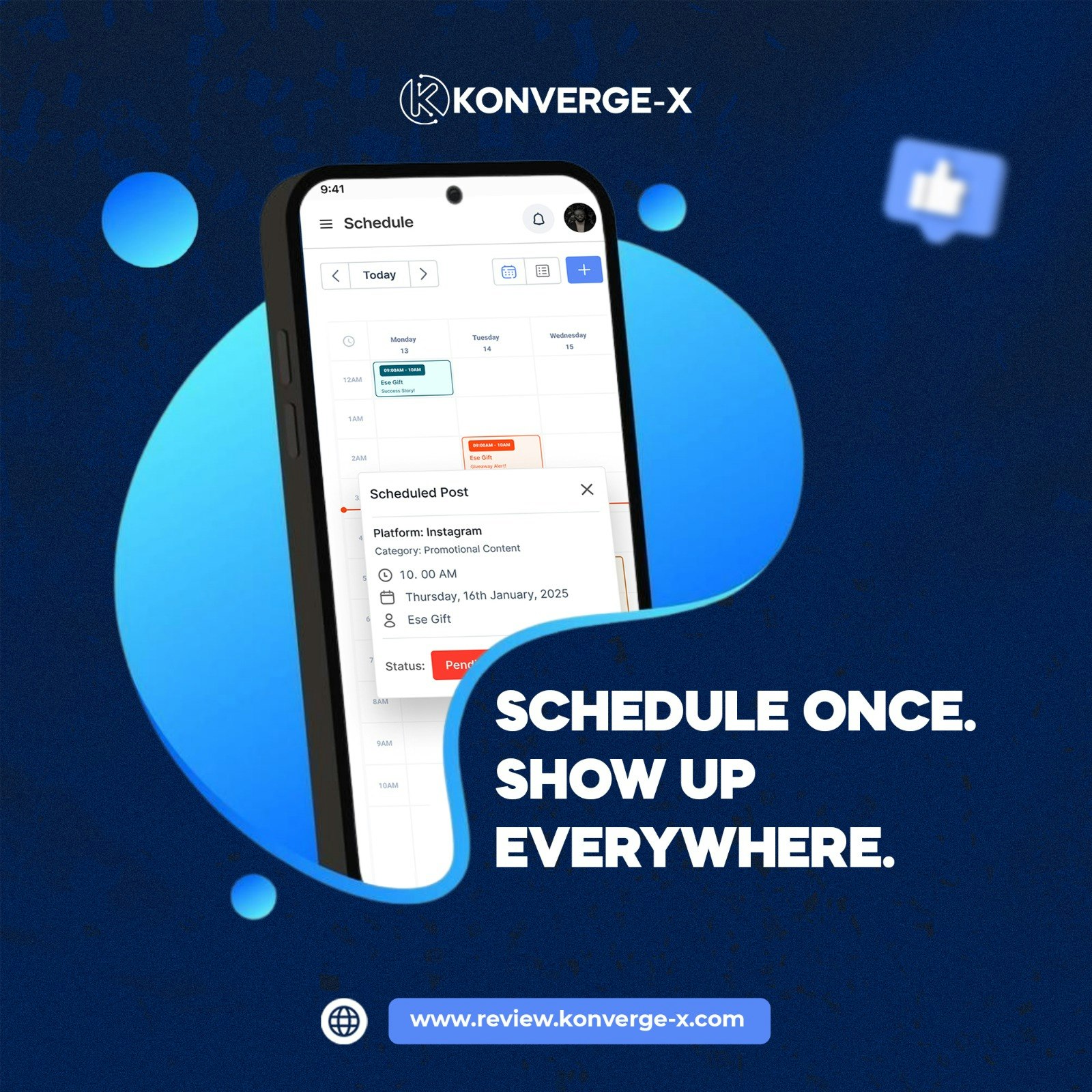 KONVERGE - Main product screenshot demonstrating key features and user interface
