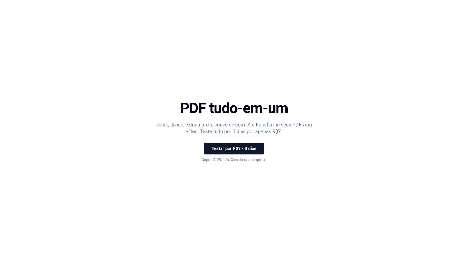 PDFMagic - Edit Pdfs like editing video screenshot 1